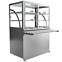 Прилавок холодильный LUXSTAHL ПХК (С)-1200 Premium (нерж.), мкл005.2