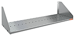 Полка нержавеющая настенная сплошная перфорированная HICOLD НПС-10/3 П