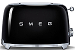 Тостер на 2 ломтика SMEG HOME TSF01BLEU черный