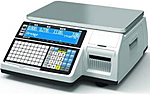 Весы торговые с печатью этикеток CAS CL3000-15B TCP-IP