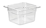 <b>Гастроемкость</b> 1/6 PROHOTEL поликарбонат, 1,5л, H=10, L=17,6, B=16,2см, прозр., JD-P1610/JW-P164