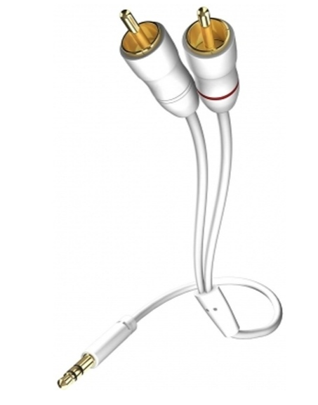 Кабель межблочный INAKUSTIK Star MP3 Audio Cable Jack 3.5 - 2RCA, 10 м