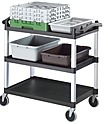 Тележка подсобная CAMBRO BC340KD цвет полок черный 110
