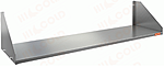 Полка нержавеющая настенная сплошная HICOLD НПС-15/3