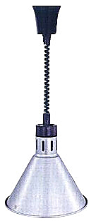 Лампа-мармит подвесная ENIGMA A033 серебро