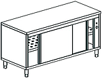 Стол тепловой APACH CHEF LINE LHC615SH2