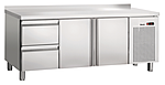 Стол холодильный BARTSCHER S2T2-150, с бортом, 110855MA