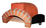 <b>Печь для пиццы</b> дровяная VALORIANI Domestic Series 80 FVR + кирпичная арка + глиняный коллектор