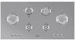 Панель варочная газовая  SMEG HOME PXL6106, 100 см, нержавеющая сталь
