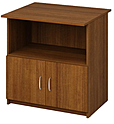 Тумба под оргтехнику Бюджет 2558 (орех французский, 720х600х740 мм)