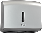 Диспенсер бумажных полотенец пластиковый PUFF Рuff-5120S хром матовый, 1402.995