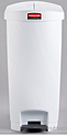 Контейнер с торцевой педалью <b>Step-on </b>RUBBERMAID Slim Jim 68 л белый, 1883560