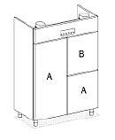 Шкаф холодильный SILKO D1403NI для рыбы