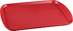 Поднос с ручками RESTOLA 450x350 мм красный, 422106604