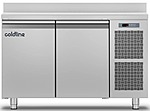 Стол холодильный COLDLINE Master GN1/1 TA13/1M-710, со столешницей и бортом, T10202000201 + 2 стеклянные двери