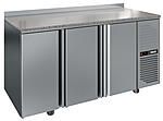 Стол холодильный POLAIR TM3-G гранит, с бортом, 1052237d