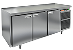 Стол холодильный HICOLD SN 222/TN О + задняя стенка из нержавеющей стали