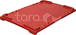 Крышка для пластикового ящика ТАРА.РУ 600х400х20 красная, 503