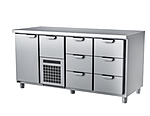 Стол холодильный для хранения продуктов АЛТЭК ШЕФ TC GH 1-CBR-1-2, СК000139797