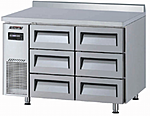 Стол холодильный TURBO AIR KWR12-3D-6-700 с бортом