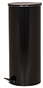 Урна с педалью ТАРА.РУ чёрная 50 литров, УМП-50
