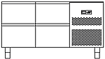 Стол холодильный SILKO, с 4 ящиками, TN20S+2хDRAW7102