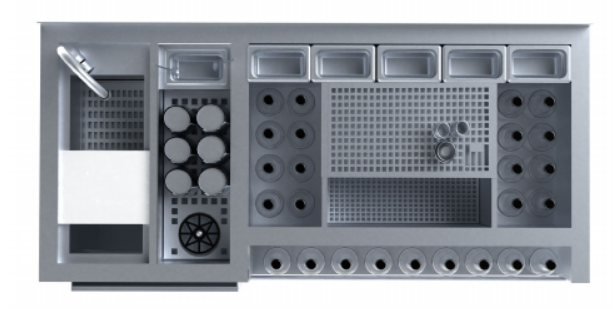 Модуль коктейльный BARMADE №2 1600х700х900 без холодильных шкафов