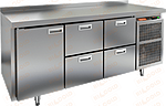 Стол холодильный HICOLD GN 122/TN с гранитной столешницей