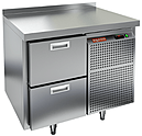 Стол холодильный HICOLD GN 2/TN О