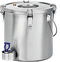 Термоконтейнер BARTSCHER 20 литров, сливной кран с защитой, 100085