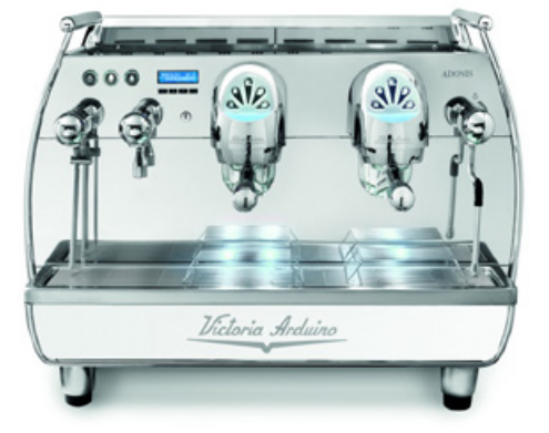 <b>Кофемашина</b> рожковая автоматическая VICTORIA ARDUINO ADONIS 2G VIC. RED, 220V+HIGH GROUPS