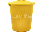 Бак мусорный ТАРА.РУ МБ-80, 80 литров, желтый