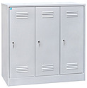 Шкаф для школьных и дошкольных учреждений МЕТАЛСИТИ 1000x500x1000