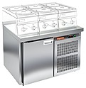 Стол холодильный HICOLD GN 1 BR2 TN LT