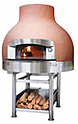 <b>Печь для пиццы</b> комбинированная MORELLO FORNI MIX100 Vulcano Base (дрова / дрова + газ)
