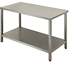 Стол производственный бизнес SIMECO 1835Х400Х850 без борта с полкой S, СЕ1804П
