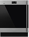 Шкаф винный встраиваемый SMEG HOME CVI338LWX2, 82 см, петли слева, нержавеющая сталь