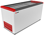 Ларь морозильный FROSTOR GELLAR FG 600 C красный