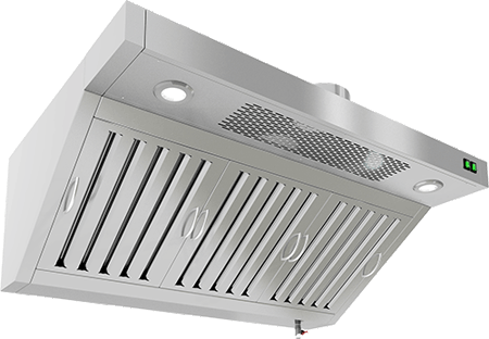 Зонт вытяжной пристенный HICOLD ЗВПОК-0912