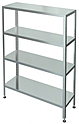 Стеллаж с 4-я сплошными полками МХМ С-4-0,4/1,0/1,8, 4.412.017-291