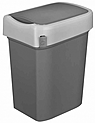 Контейнер для мусора RESTOLA Smart Bin, 25л, серый, 434214811