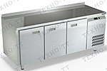 Стол морозильный с бортом, боковой агрегат ТЕХНО-ТТ СПБ/М-221/30-1807 + замок на каждой двери