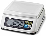 Весы электронные порционные CAS SWN-06 с АКБ + платформа нерж к SWN