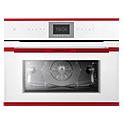 Шкаф духовой KUPPERSBUSCH CBP 6550.0 W8, белое стекло, Hot Chili