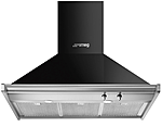 Зонт вытяжной SMEG HOME KD90HNE 90 см,черный