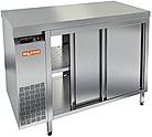 Стол тепловой сквозной HICOLD TS T 12 SN O, двери купе