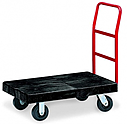 Тележка платформенная (малая) RUBBERMAID грузоподъемность 900 кг, FG440658BLA