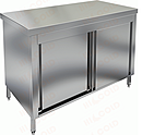 Стол нержавеющий центральный купе HICOLD НСЗК-18/7