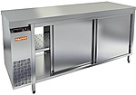 Стол тепловой сквозной HICOLD TS T 18 GN O, двери купе