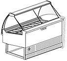 Витрина для мороженого IFI SPECIAL VENTILATED GELATO DISPLAY CASE L 2100, EY_121637